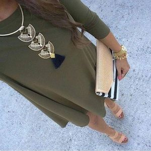 Stella & Dot Aida Tassel Necklace